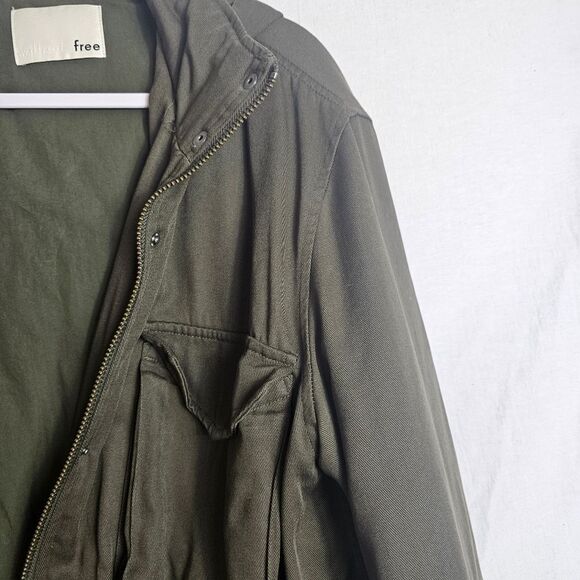 Aritzia Wilfred Military Jacket in Green size 2 - Picture 5 of 13